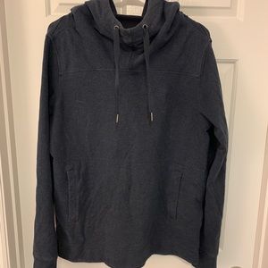 Lululemon Navy Scoop Neck Hoodie